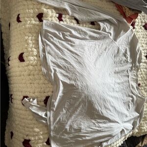 Light Gray Long Sleeve Top